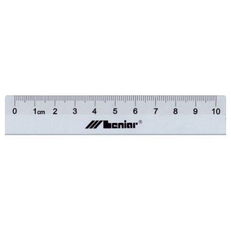 Linijka Leniar aluminiowa 10cm